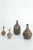 Ceramic Small Mid-Century Scandinavian Modern Brown Stoneware Vases by Gunnar Borg for Höganäs Ceramics, 1960s, Set of 4 For Sale - Image 7 of 12