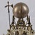 Metal Antique English Skeleton Clock with Glass Dome, 1865 For Sale - Image 7 of 18