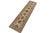 Art Nouveau Boho Chic Ziegler Beige/Brown Wool Runner Rug- 2'6'' X 10'1'' For Sale - Image 3 of 10