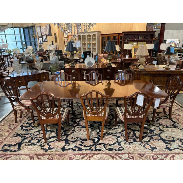 Historic Charleston Baker Dining Room Set 9 Pieces Chairish