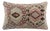 Bohemian Kilim Lumbar Pillow Cover 16'' X 24'' For Sale