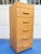 2000 - 2009 Contemporary Modern Tall Oak Dresser With Lift-Up Mirror For Sale - Image 5 of 12