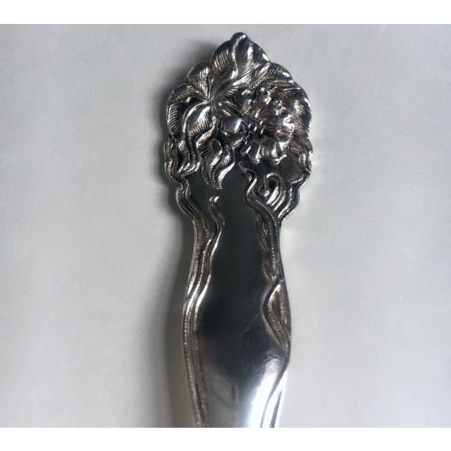 American Silver Sp Co. Silver Berry Spoon Circa 1900 For Sale - Image 13 of 17