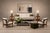 A refined example of Brazilian Modernism at its most architectural, this three-seat sofa produced by Liceu de Artes e...