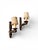 Wood Turned Wood Wall Sconces in the style of Dudouyt, 1940, Set of 2 For Sale - Image 7 of 10