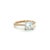 Contemporary Tiffany & Co., 1.53 Carat Princess Cut Diamond Novo Engagement Ring 18k Rose, Size 6 For Sale - Image 3 of 5