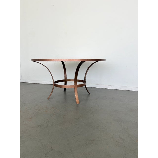 Serena & Lily Serena & Lily St. Germain Stone Dining Table For Sale - Image 4 of 9