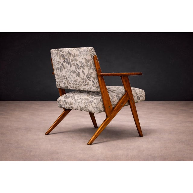 Wood José Zanine Caldas Armchair, Brazilian Mid-Century Modern, 1950s For Sale - Image 7 of 11