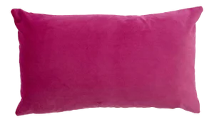 FirmaMenta Italian Pink Velvet Lumbar Pillow