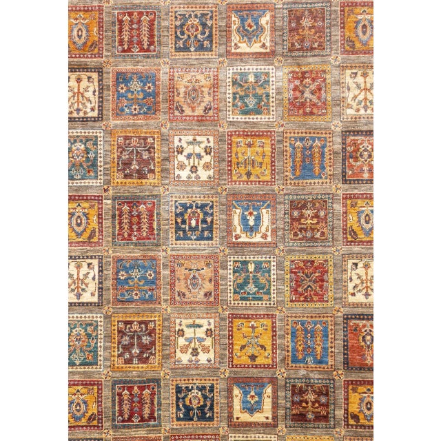 Persian Contemporary Gabbeh Rug 6'10'' X 9'11'' For Sale - Image 3 of 9