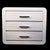 Late 20th Century Blonde Crespi Style Chest For Sale - Image 5 of 6