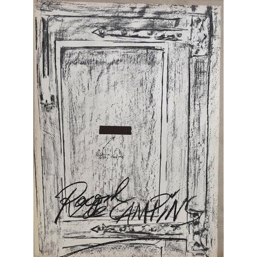 This original artwork by Antoni Tàpies is one of the 10 colored lithographs of the “Berlin Suite”. Tàpies realized this...