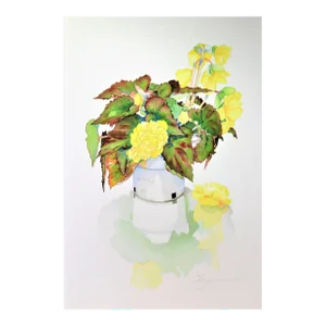 Gary Bukovnik, Reflective Begonias, 1988