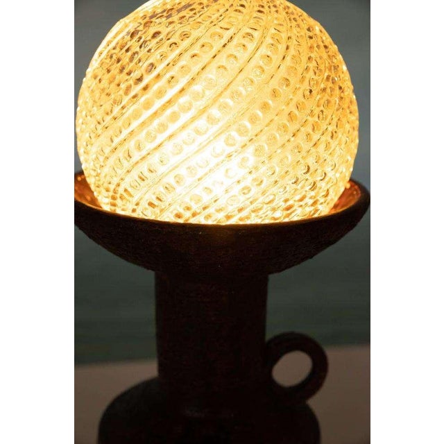 Vintage Ceramic Table Lamp, 1960s For Sale - Image 11 of 13