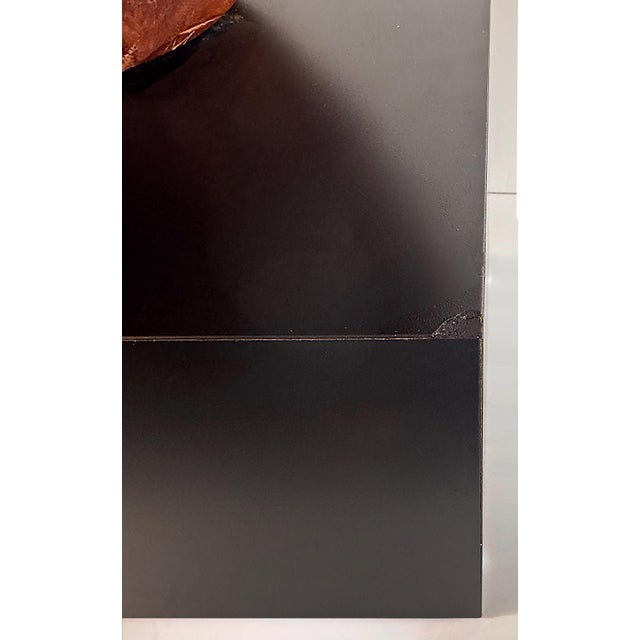 Biomorphic Mid-Century Abstract Burlwood Sculpture on a Base For Sale - Image 10 of 10