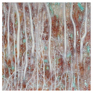 Kristine Kvitka, Spring in the Forest, 2017, Oil on Canvas For Sale