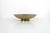 Metal Vintage Enamelled Brass Pedestal Bowl Hand Painted Enamel Birds and Flowers For Sale - Image 7 of 13