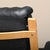 Set of Vintage Siesta Lounge Chair and Ottoman in Naturel Oak and Black Leather by Ingmar Relling for Westnofa, 2000s For Sale - Image 13 of 18