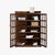 Mission Mission Oak Corner Bookcase / Cabinet - Walnut For Sale - Image 3 of 8