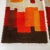 High pile rugs with pop art pattern set of 2. Decade: 1970s Oigin: Netherlands Producer: Desso, Netherlands This rug set...