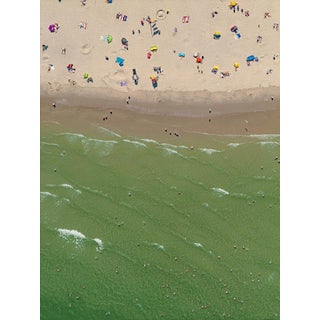 "EFI_Beach_014" Contemporary Aerial View Limited Edition Photograph by Bernhard Lang For Sale
