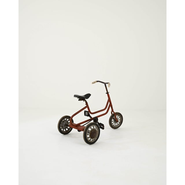 Rustic 20th Century Central European Metal Bike For Sale - Image 3 of 18