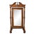 Theodore Alexander Burl Wood Barley Twist Tall Chevel Dressing Mirror For Sale