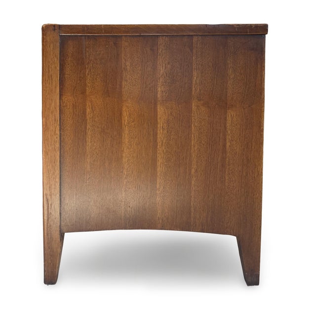 Pair of Mid 20th Century Modern Walnut Kent Coffey Perspecta Nightstands, Attributed For Sale - Image 12 of 14