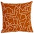 Schumacher Schumacher x Hadiya Williams Tangent Print 22" Pillow in Saffron For Sale - Image 4 of 4