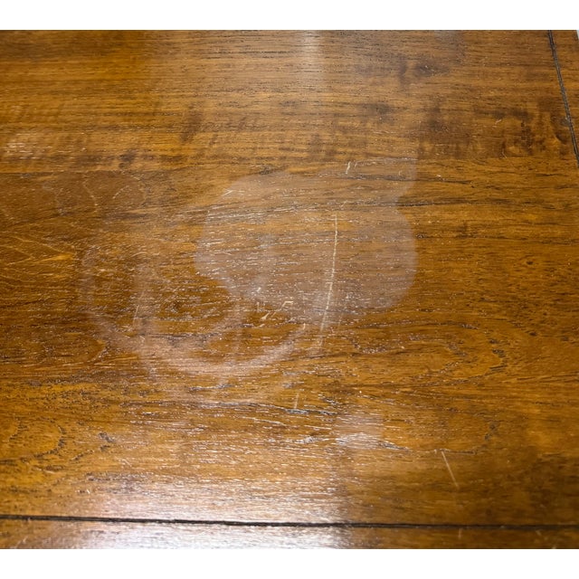 2010s Mahogany Robert Lighton Bamboo Leg Drink Table For Sale - Image 5 of 5