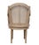 1900 - 1909 Louis XVI Style Barrel Cane Desk Chair, 1900 For Sale - Image 5 of 13