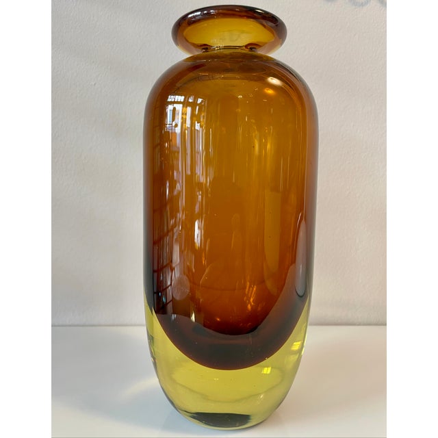 1970s Model 1272 Vase by Gunnar Ander for Lindshammar, 1970s For Sale - Image 5 of 8