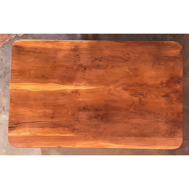 French Side or End Table of Patinated Cherry With Drawer For Sale - Image 16 of 16