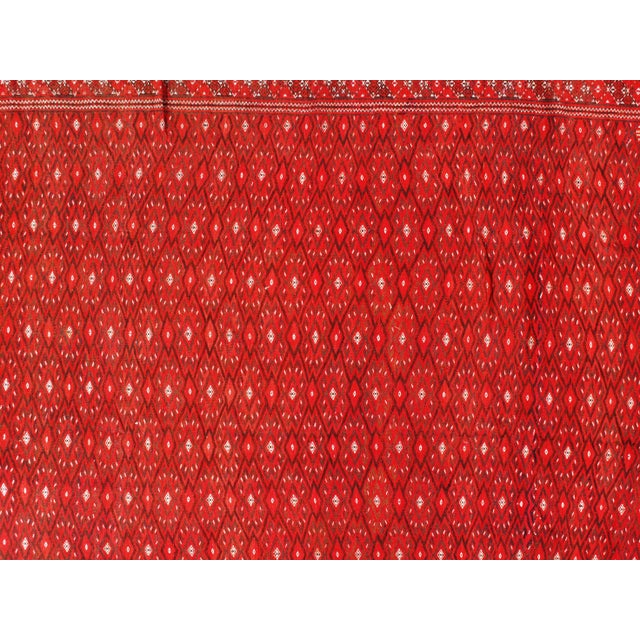 Persian Pasargad Ny Yamoud Sumak Weave Rug - 7'1" X 12'6" For Sale - Image 4 of 5