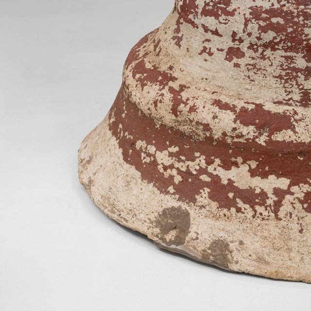 Mid 20th Century French Funnel-Shaped Concrete Planter For Sale - Image 9 of 18