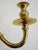 Brass 1980s Pair of Brass Wall 2 Candle Sconces For Sale - Image 8 of 9