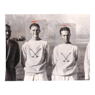 University of Arizona Polo Players May 26, 1931 B&w Photo For Sale