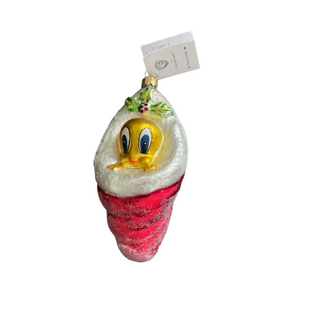 1990s 1990s Christopher Radko Looney Tunes Warner Brothers Stocking Ornament Set- 4 For Sale - Image 5 of 12