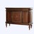 Wood French Louis XVI Rosewood, Kingwood, Mahogany & Ormolu Rouge Marble Top Credenza For Sale - Image 7 of 18