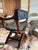 Bring historic, old-world elegance to your space with this stunning Renaissance Revival X-frame armchair, designed in the...