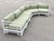 Vintage Rattan and Fabric Sectional Sofa After Ficks Reed For Sale - Image 18 of 18
