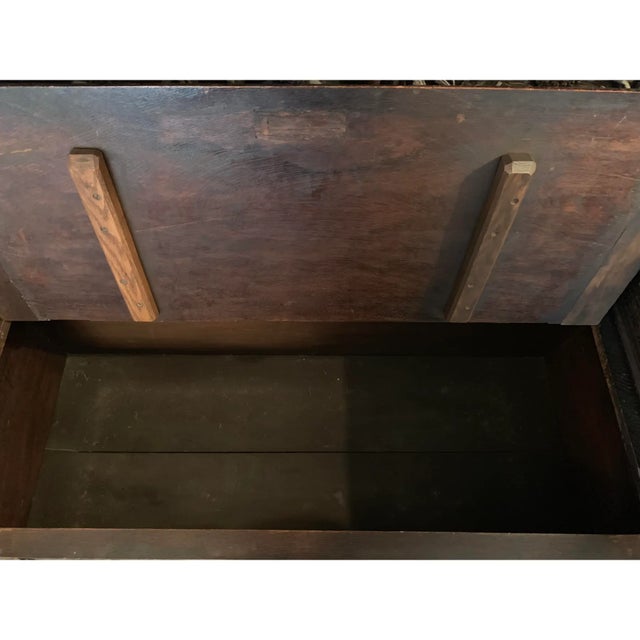 16th Century Antique High Gothic Pictorial Bench For Sale In Greenville, SC - Image 6 of 12