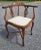 Victorian Carved Walnut Upholstered Seat Corner Chair For Sale In Washington DC - Image 6 of 8