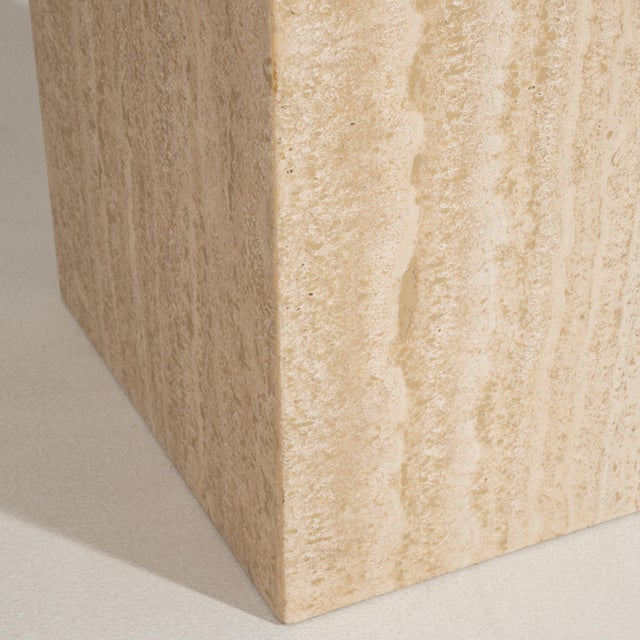 19th Century France Cream Marble Pedestal For Sale - Image 11 of 11