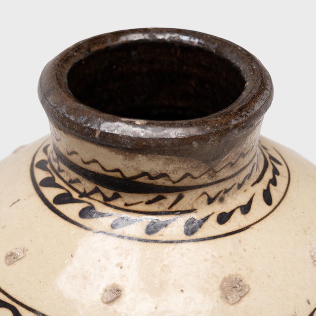 Mid 19th Century Chinese Cizhou Glazed Wine Jar, C. 1850 For Sale - Image 5 of 6