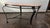 Hand Hammered Copper Coffee Table With Wrought Iron Base For Sale - Image 4 of 6