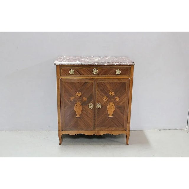 Small 19th Century Inlaid Buffet For Sale - Image 10 of 10