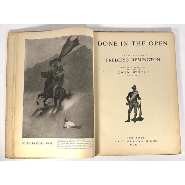 Done in the Open Drawings by Frederick Remington c. 1904 For Sale - Image 6 of 10