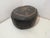Animal Skin Vintage Berber Leather Ottoman, 1970s For Sale - Image 7 of 7