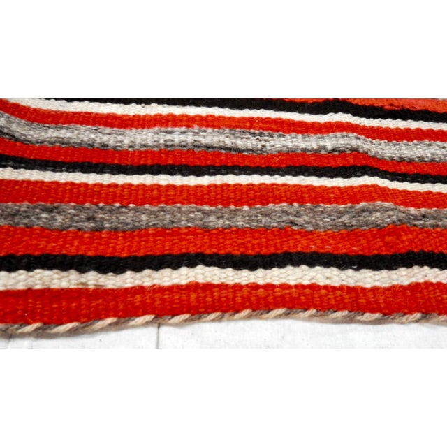 Handwoven Navajo Transitional Area Rug, Circa 1890s For Sale - Image 10 of 11